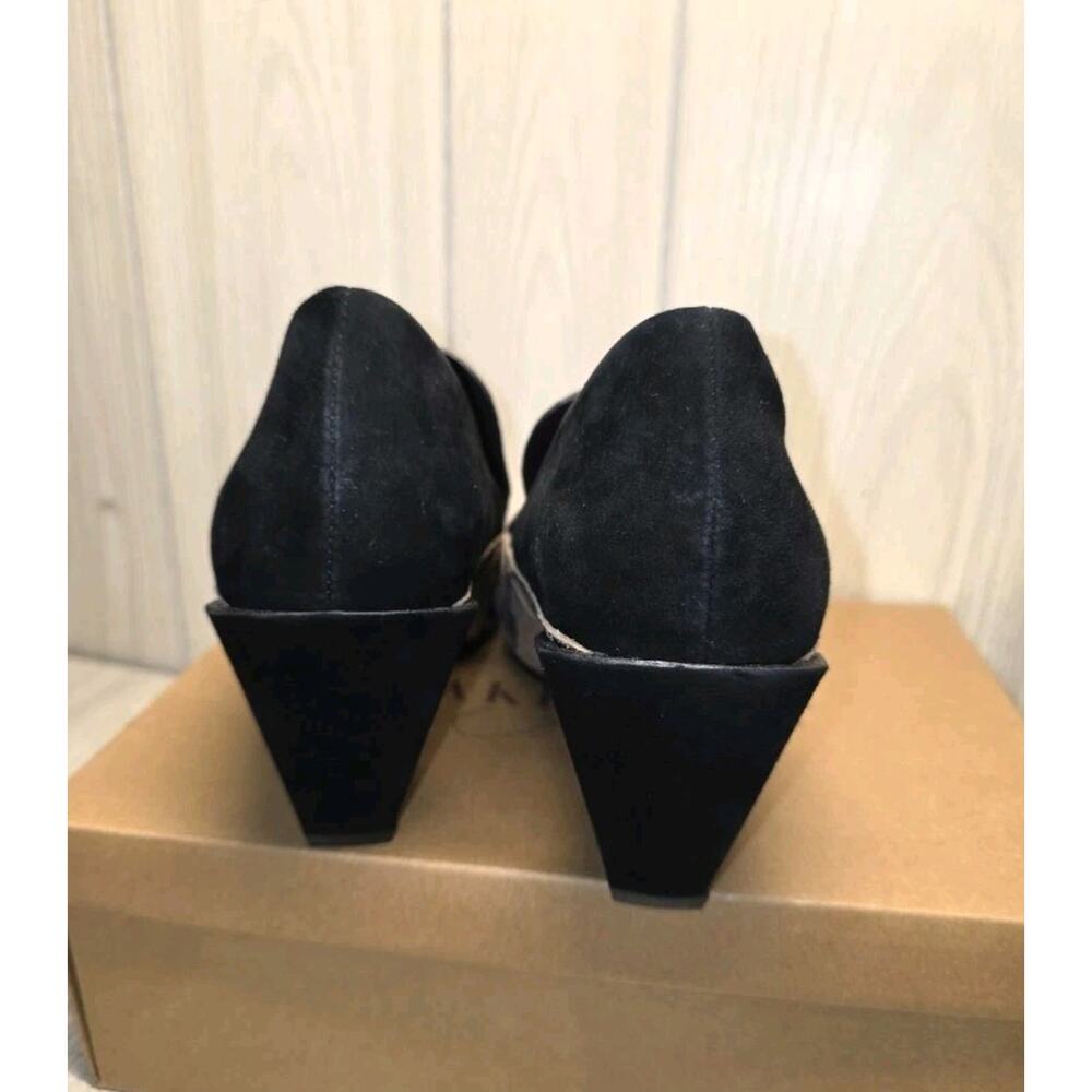 Naked Feet Sagitta Snake Print Heeled Dress Shoes Size 11 Animal Print Office - Picture 4 of 8